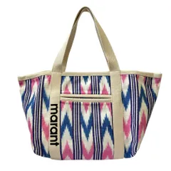 美品 ISABEL MARANT イザベルマラン DARWEN キャンバス トートバッグ マルチカラー レディース 古着 中古 USEDのサムネイル