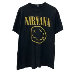 メキシコ製 TULTEX 半袖 バンドTシャツ L ブラック タルテックス プルオーバー ニルヴァーナ ビッグプリント バンT NIRVANA 夏物 a806-5633のサムネイル