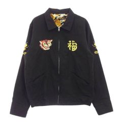 送料無料：STUDIO「モスラ対ゴジラ」全面刺繍入りベトナムジャケット