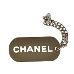 シャネル ドッグタグプレート型 キーホルダー チャーム CHANEL - メルカリ