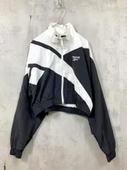 Reebok リーボック レトロ クラシックス ベクター クロップト トラック ジャケット sizeS/白×黒 ■■ レディースのサムネイル
