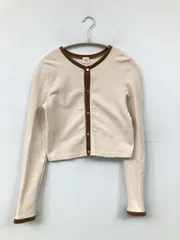 apresjour clair カーディガン/ボレロ F ベージュ コットン 無地 ショート丈 長袖 レディースのサムネイル