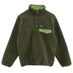 Patagonia スナップT 緑 リバーシブル フリースジャケット - メルカリ
