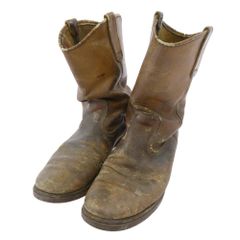 エ*屋様 トニーラマ ウエスタンブーツ 70s usa製 黒タグ ブラウン