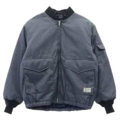 WACKO MARIA ワコマリア 24AW 24FW-WMO-SW01 SPIEWAK G-8 FLIGHT JACKET フライト ジャケット ブルゾン ネイビー系 XL【新古品】【未使用】【中古】のサムネイル