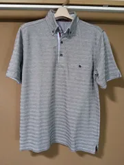 古着メンズ　サンタバーバラ・ポロ＆ラケットクラブSANTA BARBARA POLO & RACQUET　ボタンダウンシャツ半袖シャツのサムネイル