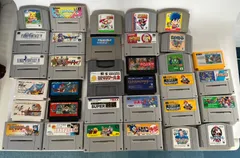 レトロゲームソフト　３３本まとめ売り　現状品