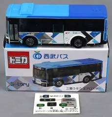 【中古】トミカ 1/138 西武バス S-tory 三菱ふそう エアロスター(ブルー×ライトブルー×ホワイト) 「トミカ」のサムネイル