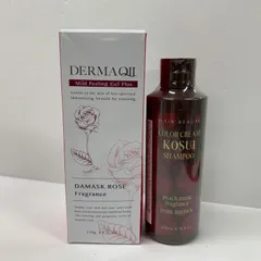 W2219 FUTURE LABO ヘアボーテ カラークリームKOSUIシャンプー 200ml / デルマキュー2 マイルドピーリングゲル プラス 250g 計2点セットのサムネイル