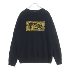VERSACE メデューサ ラインストーン スウェット ブラック - メルカリ