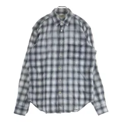 SAINT LAURENT PARIS (サンローランパリ) オンブレチェック 長袖シャツ 411620 Y540L ブラックのサムネイル
