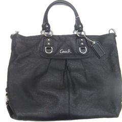COACH コーチ アシュレイ レザー サッチェル ハンドバッグ F15447