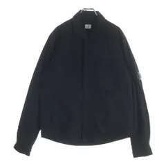 C.P. Company (シーピーカンパニー) CHROME-R FULL ZIP OVERSHIRT クロム フルジップ オーバー ナイロンシャツジャケット ブラック 19CMOS089A 005904Gのサムネイル