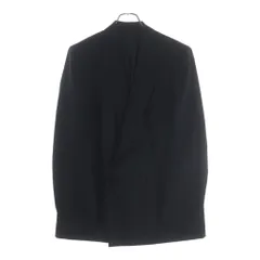 CELINE (セリーヌ) BOXY JACKET IN STRIPED WOOL ストライプ柄 ウール ボクシーダブルテーラードジャケット ブラック 2V77J138Qのサムネイル