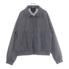 PRADA (プラダ) 25SS ライトウェイトウール ボンバージャケット ジップアップブルゾン グレー SGC874のサムネイル