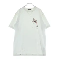 DIOR (ディオール) 22AW×Travis Scott Cactus Jack トラビススコット カクタスジャック 刺繍デザイン 半袖Tシャツ カットソー ホワイト 283J685B0554のサムネイル