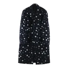 LOUIS VUITTON (ルイヴィトン) 23SS ×YK Painted Dots Jacket RM231H XK4 HOC30E ×草間彌生 ペインテッド ドット柄ジャケット ウールチェスターコート グレーのサムネイル