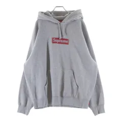 SUPREME (シュプリーム) 23SS Inside Out Box Logo Hooded Sweatshirt インサイド アウト ボックスロゴ フーデッド スウェット パーカー グレーのサムネイル