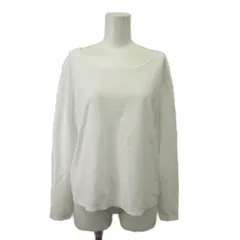組曲 クミキョク KUMIKYOKU Tシャツ カットソー 5 白 ホワイト 無地 ラウンドネック 長袖 /KK ■ECB005のサムネイル