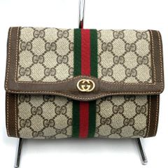 GUCCI グッチ GG シェリーライン クラッチバッグ インターロッキング