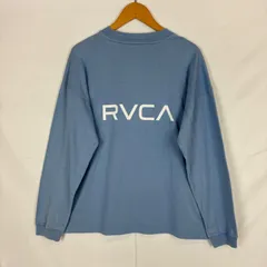 RVCA ルーカ ロンT 長袖 Tシャツ ロゴ バックプリント ワンポイント トレーナー サックス ブルー メンズ S NA2のサムネイル