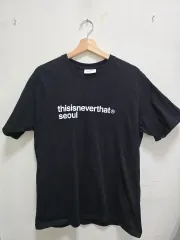 日本輸出 thisisneverthat 半袖Tシャツ ブラックのサムネイル