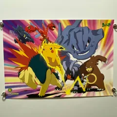 ポケットモンスター　バンプレキャラポスター　B2ポスター　#1361-1