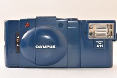 Excellent condition OLYMPUS XA2 + A11 Blue Compact Film Camera 2606048