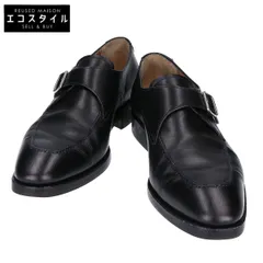 YANKO　ヤンコ　【美品】114376 シングルモンクストラップ Uチップ シューズ　8のサムネイル