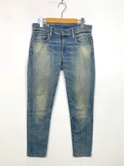 POLO RALPH LAUREN ポロ ラルフローレン USED加工 ストレッチ スキニー デニムパンツ size27/青 ■■ レディースのサムネイル