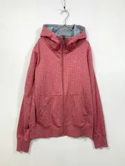 Volcom ボルコム カジュアル STONE DOT FLEECE ドット フルジップアップ パーカー sizeS/赤 ■■ レディースのサムネイル