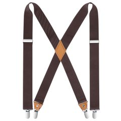 【在庫セール】35mm幅 X型/Y型 錆びない クリップ式 調節可能 男女兼用 サスペンダー 使いやすい ズボン吊り メンズ X-01 ビジネス カジュアル おしゃれ