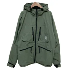 良品 CARHARTT カーハート WIP HURST JACKET マウンテンパーカー サイズM カーキ メンズ 古着 中古 USEDのサムネイル