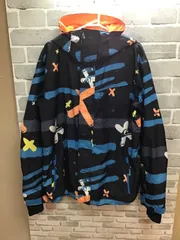 【B2-15】◇QUIKSILVER サイズM スノーボードウェア　ブラックのサムネイル
