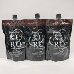 VALANROSE KURO クリームシャンプー ダークブラウン 3個セット - メルカリ