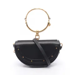 クロエ　ナイル ミノディエール　ブラック　美品 Chloe クロエ ナイル ミノディエール 2WAY ハンドバッグ - メルカリ