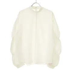 【PUBLICTOKYO】22AW 163200004 ボリュームスリーブギャザーフォーマルブラウス長袖ブラウスのサムネイル
