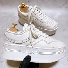 新品定価（参考） ¥137,500 CELINE ブロックスニーカー 厚底のサムネイル