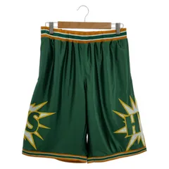 【中古】HYSTERIC GLAMOUR HYS SPARK ハーフパンツ サイズM グリーン ヒステリックグラマー[91]のサムネイル