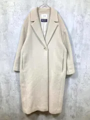 AER ADAM ET ROPE アダムエロペ 定価27500円 ダブルクロスオーバーチェスター コート size36/ベージュ ◆■レディースのサムネイル