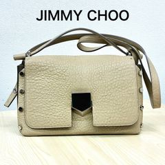 専用品JIMMY CHOO ANA HOBO/L シアリング ハンドバッグ - メルカリ