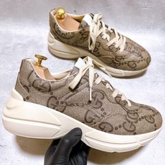 GUCCI グッチ100周年記念 ライトン スニーカー 8h 27.5cm - メルカリ