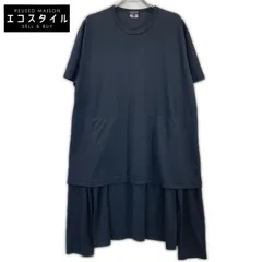 COMMEdesGARCONS HOMME PLUS　コムデギャルソンオムプリュス　ブラック PM-T043 24SS ドッキングTシャツ　XLのサムネイル
