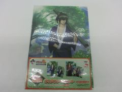 [TAKA117-03]△미개봉 BANPRESTO 밴프레스트 은혼~웃는 얼굴을 지키는 자들의 일상과 비일상~ 이치반 복권 G상 클리어 파일 2장 & 스티커 2장 세트 무슈 시대 진선조 히지카타 쥬시로 외