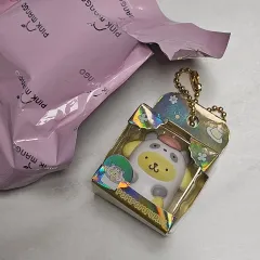 サンリオ ポケット 豆 フィギュア ポムポムプリン ポム キーホルダー