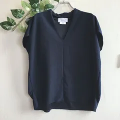 美品✨ チャオパニックティピー CIAOPANIC TYPY プルオーバー ネイビー Vネック ドルマン ゆったり きれいめ
