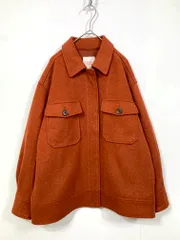 VIS ビス × 高橋愛 ドロップショルダーCPO ジャケット sizeS/オレンジ ■■レディースのサムネイル