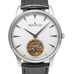 Jaeger-LeCoultre マスターウルトラスリム トゥールビヨン Ref.Q1323420(174.3.34.S) シルバー 中古品 メンズ 腕時計のサムネイル