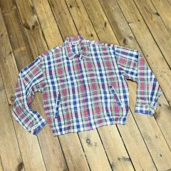 90s〜00s】J.CREW コットンアノラック 白タグ チェック柄 L - メルカリ