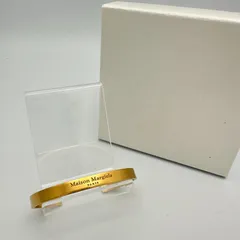 【新品・未使用】Maison Margiela メゾン マルジェラ スリム カフ ブレスレット バングル MAM-SM1UY0065-SV0158-950-2のサムネイル